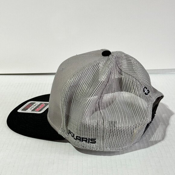 Polaris DTTO Snapback Trucker Hat Gray - Time To Ride Embroidered OSFM - Picture 7 of 12